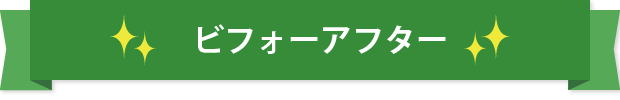 ビフォーアフター